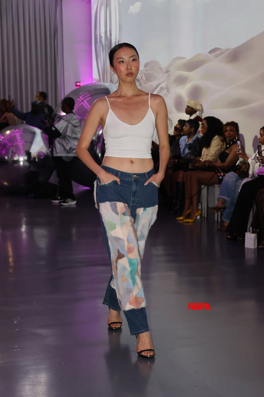Mink And Denim Jeans | FGM Bespoke