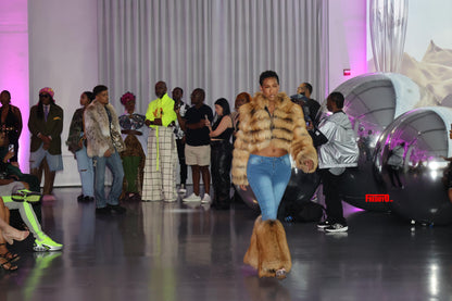 Denim Jeans with Golden Isle Fox Bell Bottoms