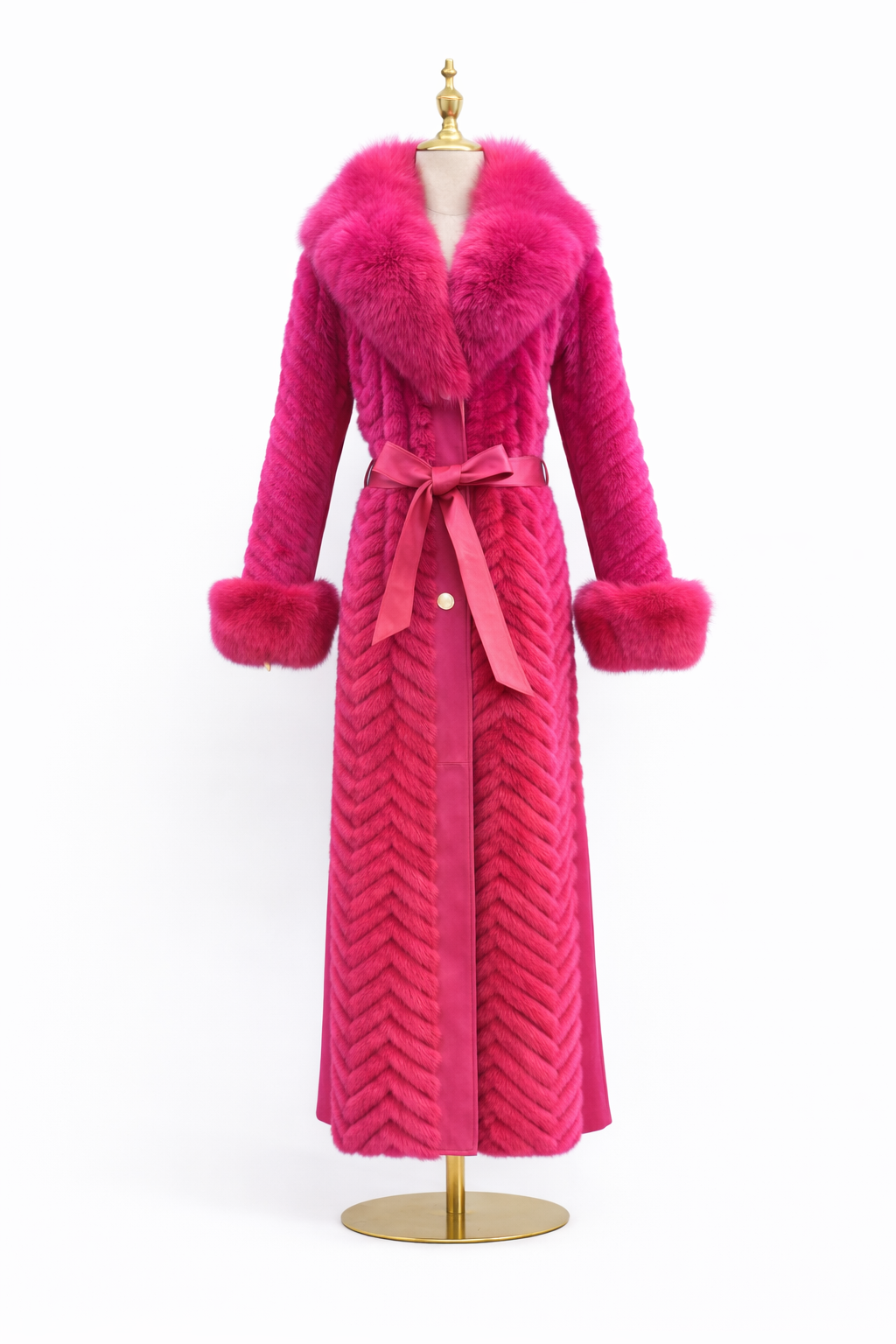 Full Length Mink Fur Coat