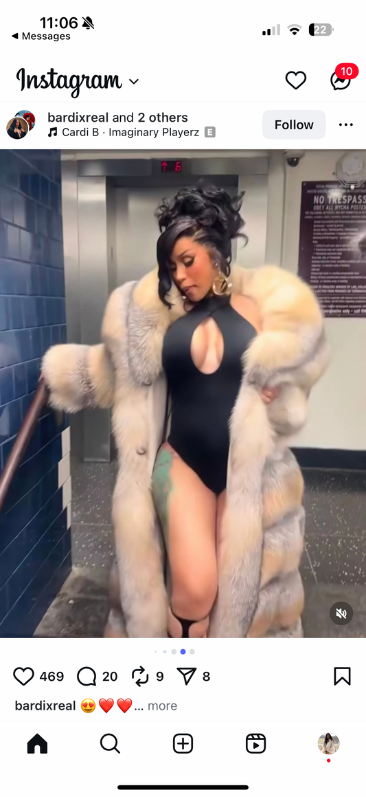 Golden Isle Full Length Fox Coat