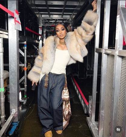 Golden Isle Fox Cropped Bolero