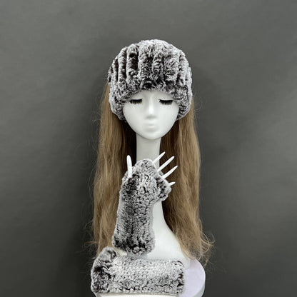 Luxury Fur Headband & Wrist Warmers Set | FGM Bespoke
