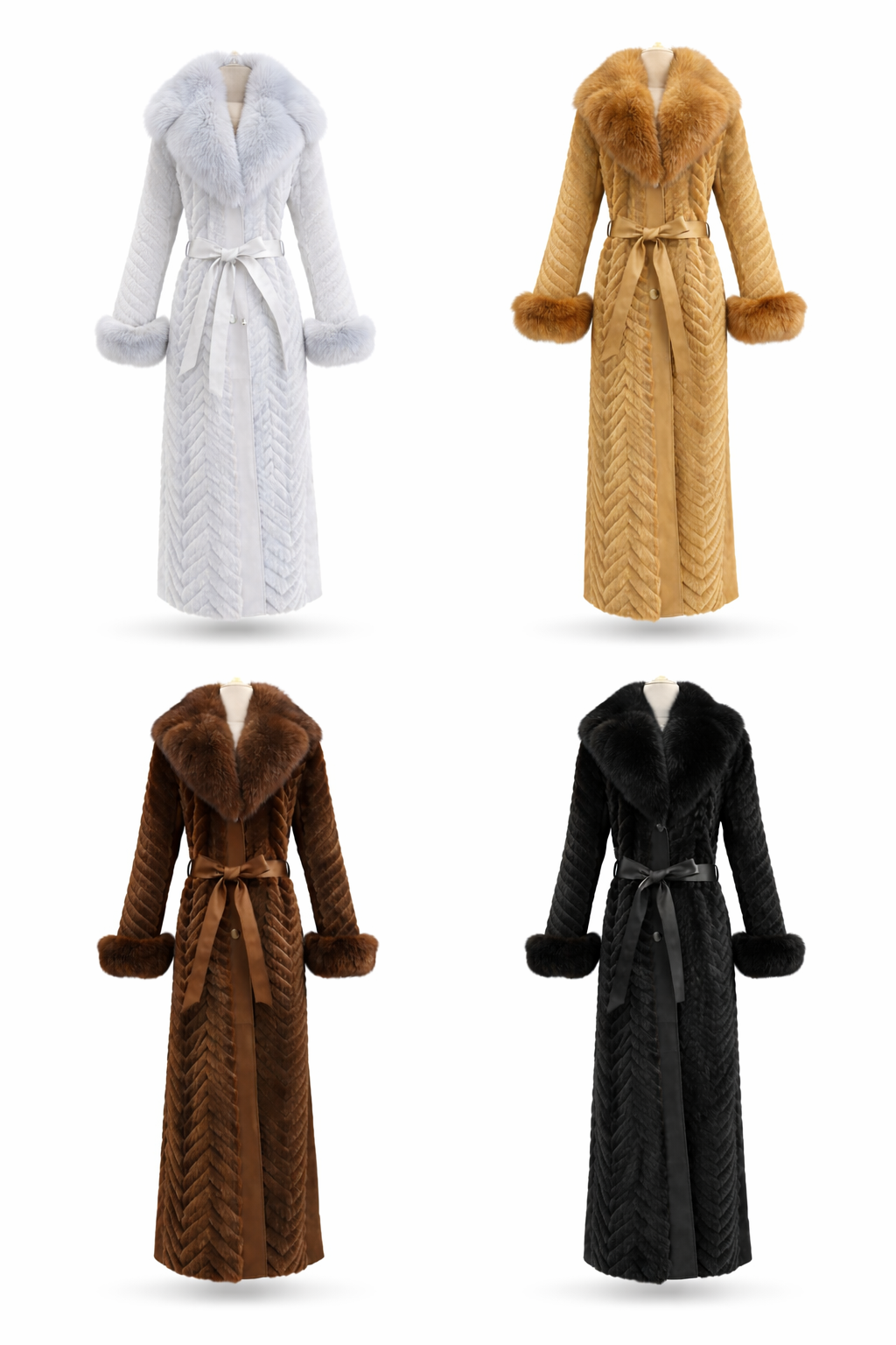 Full Length Mink Fur Coat