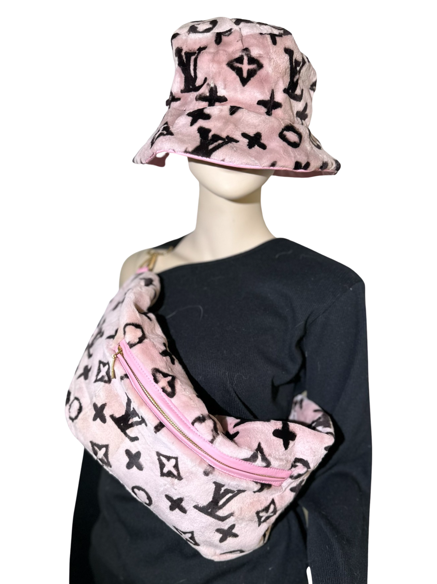 Louis Vuitton bucket and Fanny
