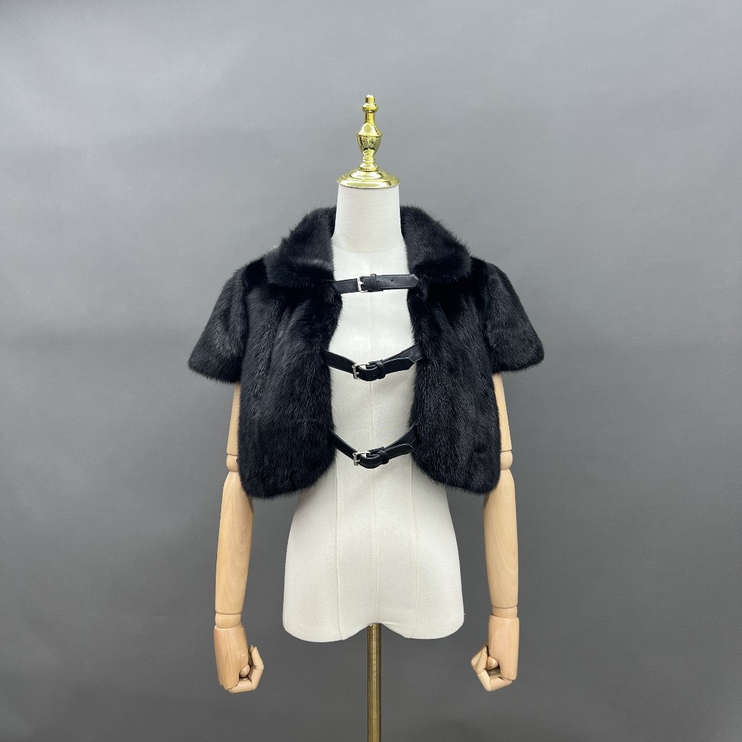 Mink Cropped Top