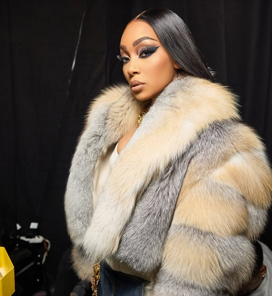 Golden Isle Fox Cropped Bolero