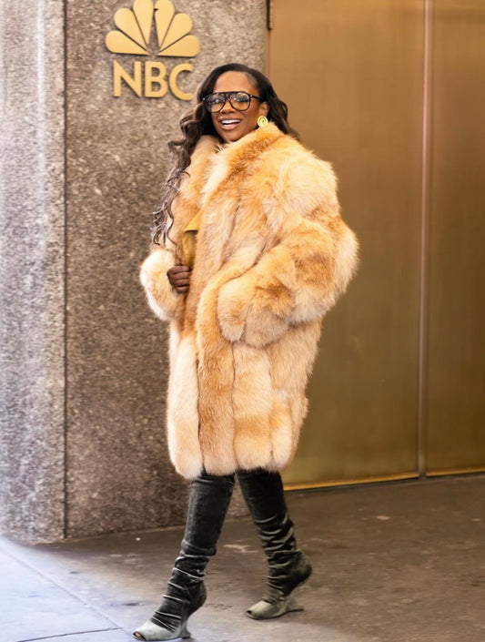 Natural Golden Fox Stroller Jacket | FGM Bespoke