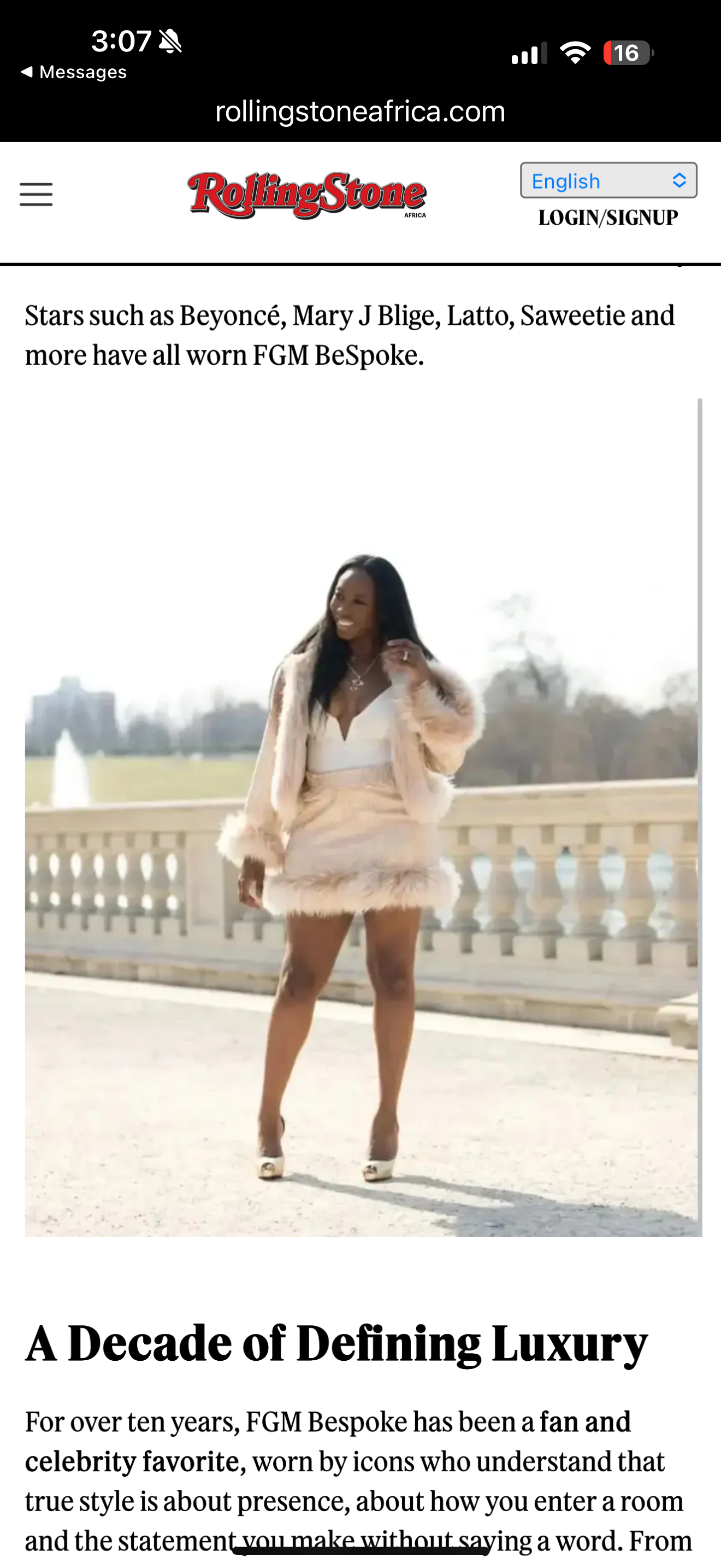 FGM Bespoke Feels Like Spring Suit