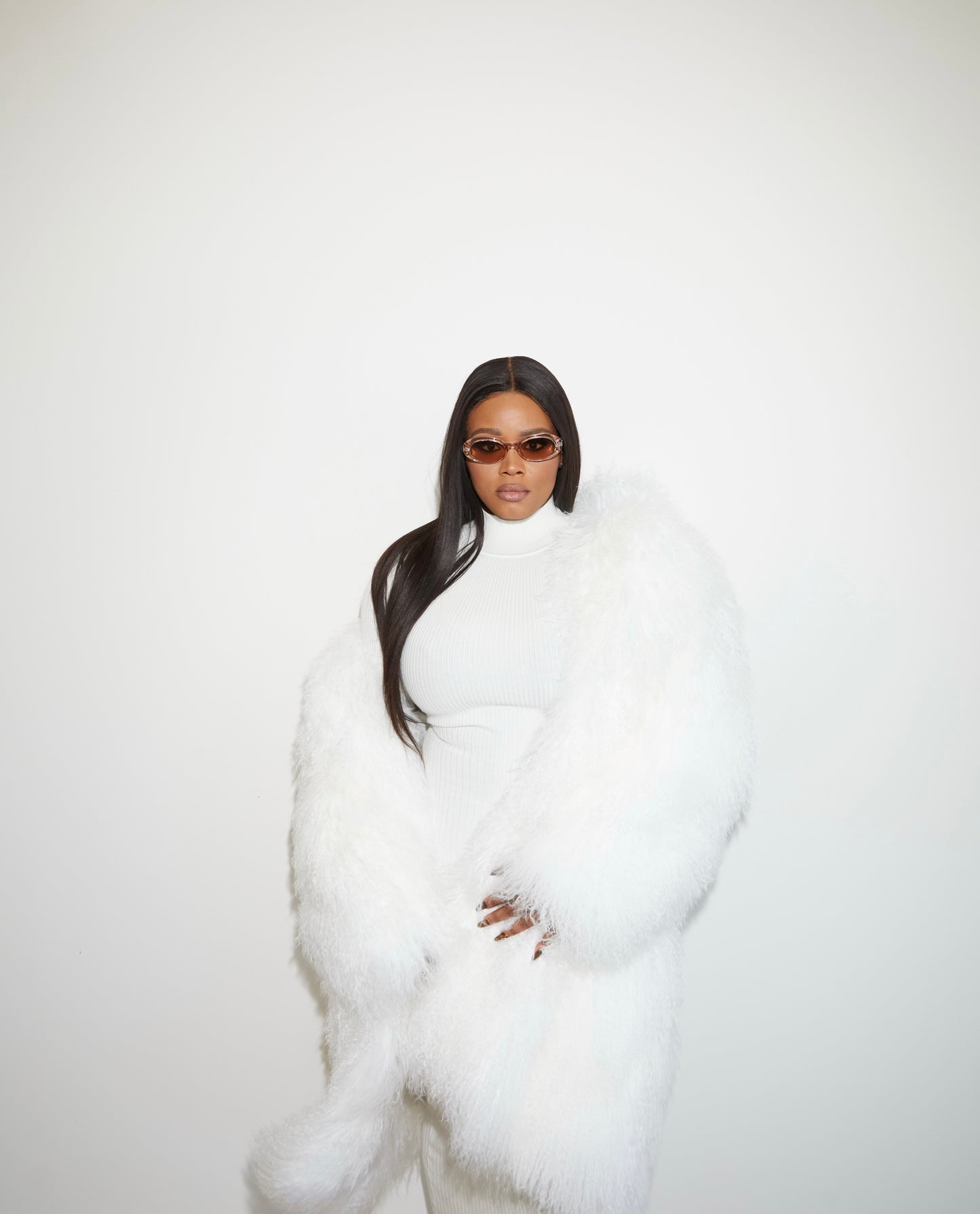 Mongolian Stroller Length Coat