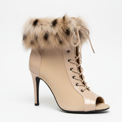 Nude/Lynx Bootie Close-Up