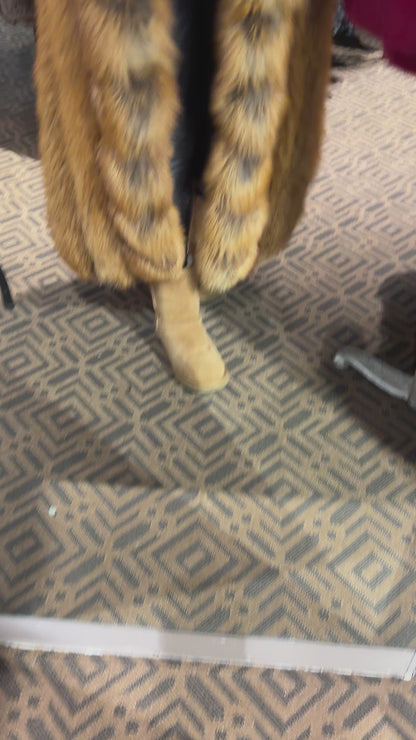 Natural Red Fox Full Length Fur Coat